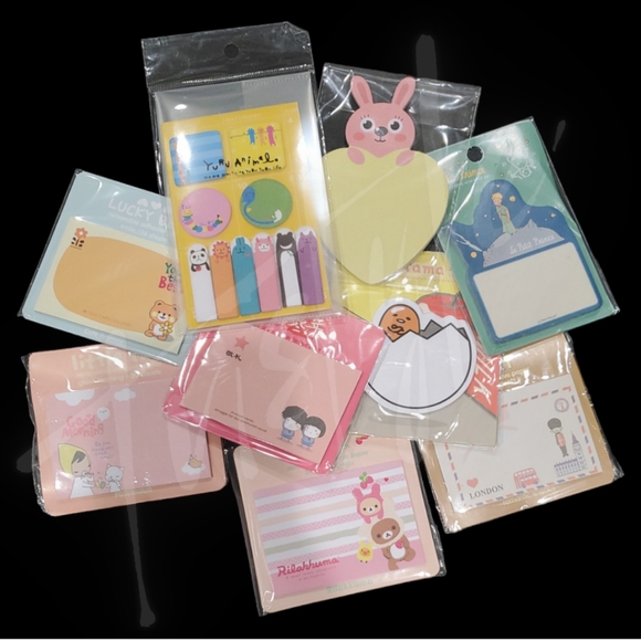 ⭐️LAST SET⭐️ Cute Sticky Notes Bundle - Picture 1 of 3